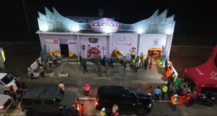 Dibangun Mirip IKN, Posyan Polres Probolinggo Pemudik Dengan Berbagai Fasilitas Layanan Gratis