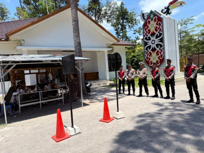 Momen Libur Lebaran, Polresta Palangka Raya Kerahkan Personelnya di Objek Wisata Nyaru Menteng
