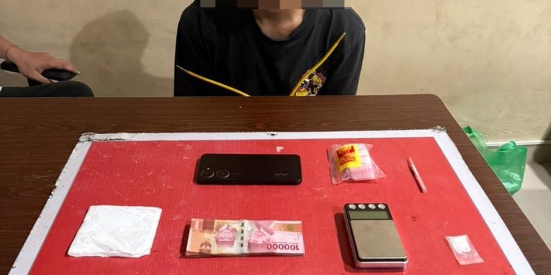 Satresnarkoba Polresta Palangka Raya Ringkus Terduga Pengedar Sabu di Petuk Ketimpun