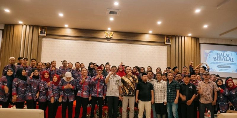 Ratusan Perangkat Desa Hadiri Halal Bihalal PPDI, Ini Pesan Penting Purwanto