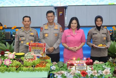 Rayakan HUT Ke-31, Polda Kalteng Gelar Syukuran Sederhana