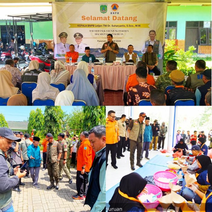 Wabup Shobih Sambut Kepala BNPB, Fokus Siaga Bencana