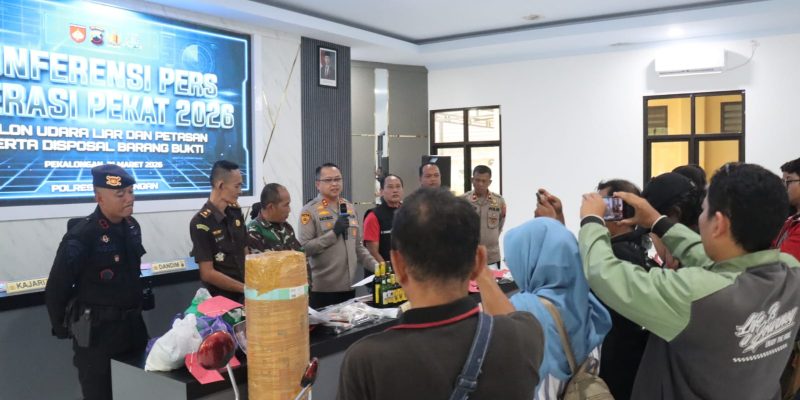 66 Balon Udara Disita, Polres Pekalongan Intensifkan Pencegahan Tradisi Berisiko