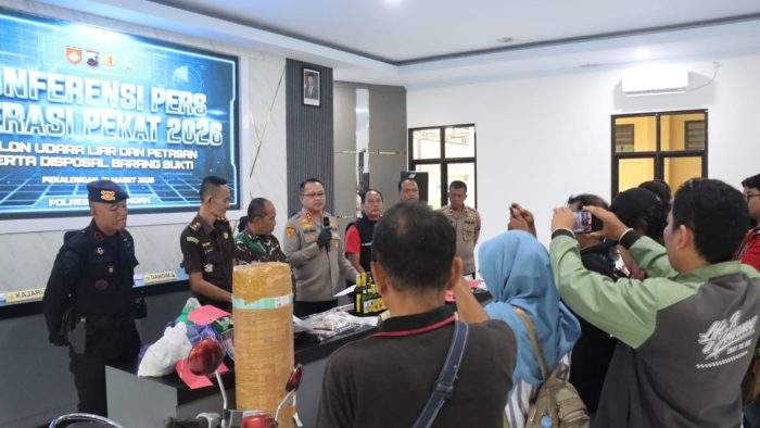 66 Balon Udara Disita, Polres Pekalongan Intensifkan Pencegahan Tradisi Berisiko