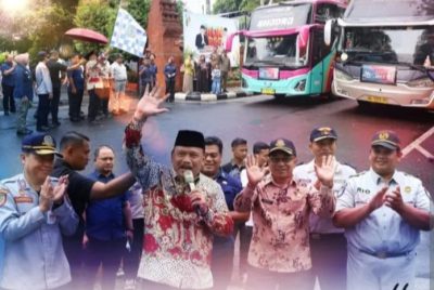 Pemerintah Kabupaten Nganjuk Melalui Dinas Perhubungan Dengan Tepat Dan Cepat Sediakan Armada Balik Gratis Di 2026 