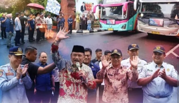 Pemerintah Kabupaten Nganjuk Melalui Dinas Perhubungan Dengan Tepat Dan Cepat Sediakan Armada Balik Gratis Di 2026 