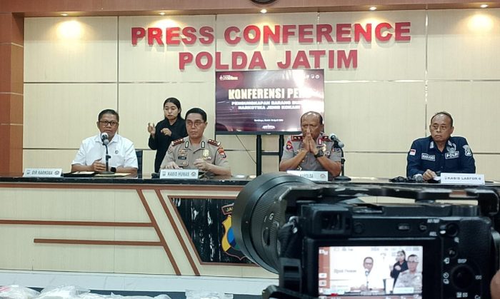 Pertama Kali dalam Sejarah, Ditresnarkoba Polda Jatim Amankan Temuan Narkotika 27,83 Kg Kokain di Giligenting Sumenep