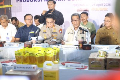 Polda Jatim Ungkap Produksi MinyaKita Ilegal, Empat Orang  Ditetapkan Tersangka