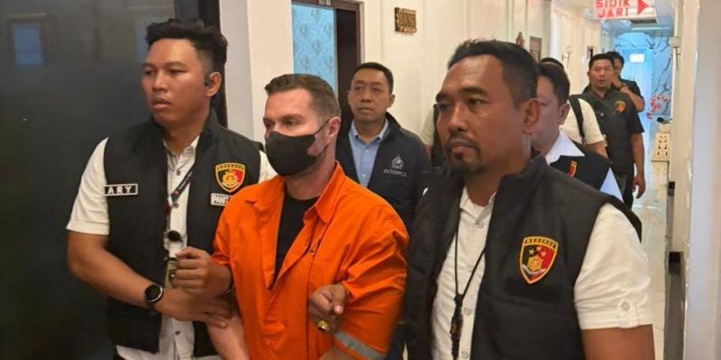 Buron Interpol Asal Inggris Steven Lyons Ditangkap di Bali