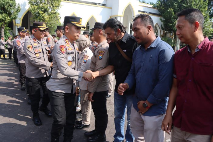 Kapolres Pasuruan Sidak Cek Kehadiran Anggota Pasca Lebaran, Nihil Ketidakhadiran