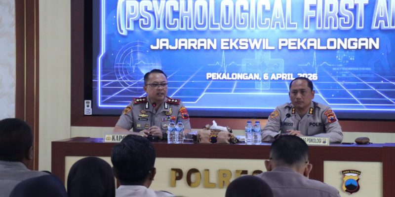 Bangun Polisi Berempati, Polres Pekalongan Gelar Pelatihan PFA Untuk Personel Eks Wilayah