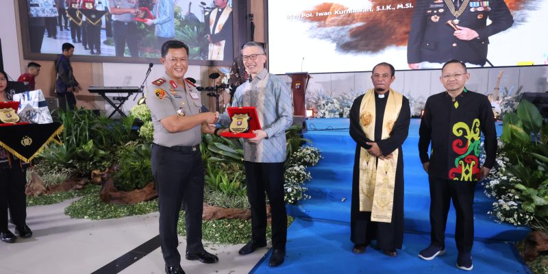Perkuat Keimanan, Polda Kalteng Gelar Ibadah Paskah