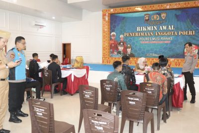 Polres Musi Rawas Gelar Rikmin Awal Penerimaan Bintara Polri 2026, Kapolres : Jangan Percaya Oknum Bisa Meluluskan