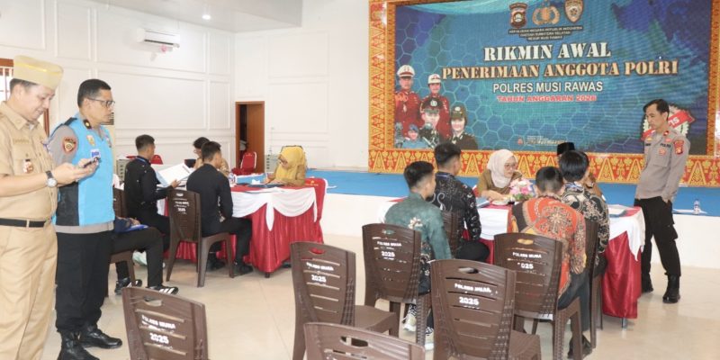 Polres Musi Rawas Gelar Rikmin Awal Penerimaan Bintara Polri 2026, Kapolres : Jangan Percaya Oknum Bisa Meluluskan