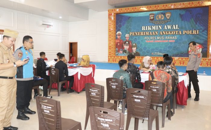 Polres Musi Rawas Gelar Rikmin Awal Penerimaan Bintara Polri 2026, Kapolres : Jangan Percaya Oknum Bisa Meluluskan