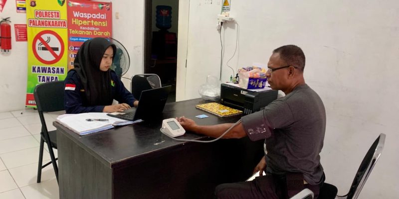 Berikan Pelayanan Kesehatan, Sidokkes Polresta Palangka Raya Layani Personel dan Masyarakat