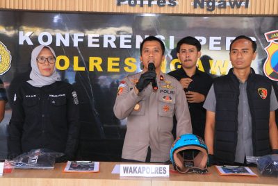 Polres Ngawi Amankan 2 Tersangka Pengeroyokan di Paron Motif Atribut Perguruan Silat