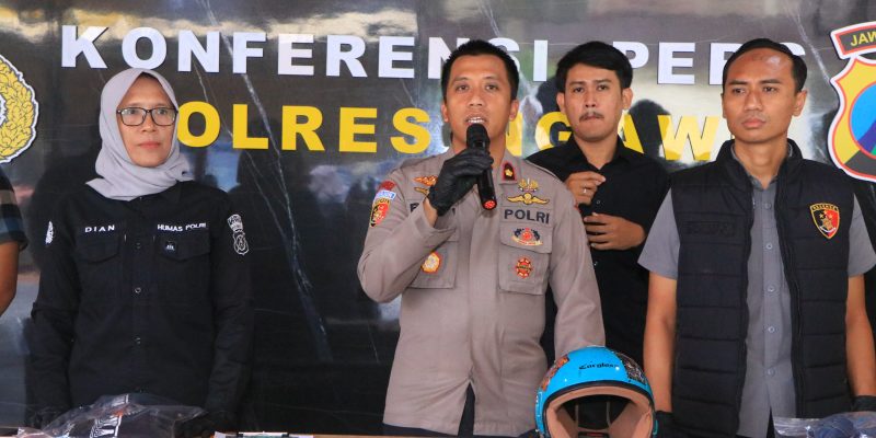 Polres Ngawi Amankan 2 Tersangka Pengeroyokan di Paron Motif Atribut Perguruan Silat