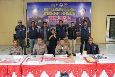 Satresnarkoba Polresta Sidoarjo Ungkap 19 Kasus Narkoba Selamatkan 4000 Jiwa Bahaya Narkotika