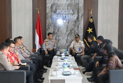 Pererat Silaturahmi, Kapolda Terima Audiensi DPD Macan Asia Indonesia Kalteng