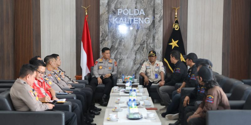Pererat Silaturahmi, Kapolda Terima Audiensi DPD Macan Asia Indonesia Kalteng