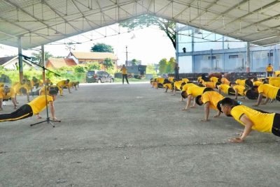 Kapolres Pasuruan Ajak Seluruh Personel Olahraga Bareng, Tekankan Soliditas Tanpa Sekat Jabatan
