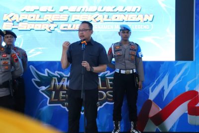 Kapolres Pekalongan Buka Turnamen ML: Polisi Kini Jadi Mitra Generasi Muda  