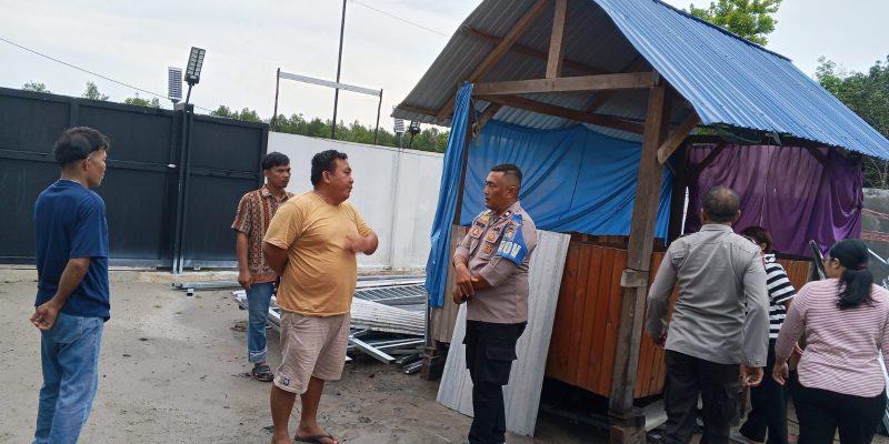 Polsek Sabangau Datangi Kasus Meninggal Dunia di Panti Pemulihan Borneo