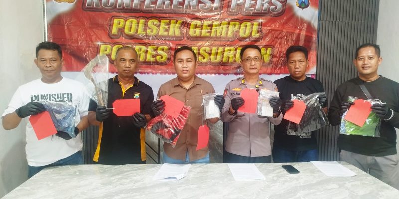 Pelaku Pencurian Ditangkap Saat Tidur Dikandang Kambing Oleh Polsek Gempol