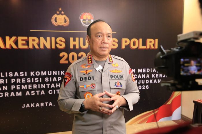 Wakapolri Tekankan Transformasi Digital dan Penguatan SDM Rakernis Humas Polri 2026