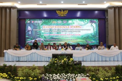 Polda Jatim Ungkap Jaringan Perdagangan Satwa Dilindungi Belasan Tersangka Diamankan