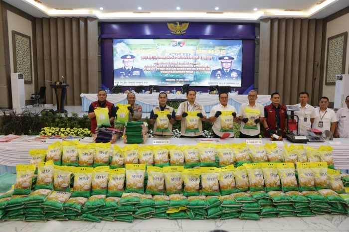 Polda Jatim Bongkar Praktik Beras SPHP Oplosan, Tersangka Asal Probolinggo Diamankan