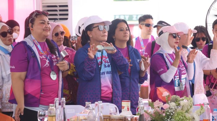 Kapolda Bersama Ketua Bhayangkari Kalteng Ikuti Kemala Run 2026 di Bali, Dukung Campaign Charity for Indonesia