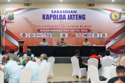 Kapolda Jateng Pastikan Negara Hadir Untuk Buruh, Desk Ketenagakerjaan Jadi Garda Perlindungan Pekerja