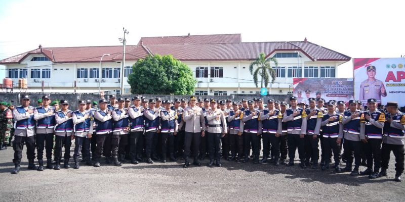 Kapolda Sumsel Pimpin Apel Besar Sabuk Kamtibmas di OKI, Target Zero Karhutla 2026