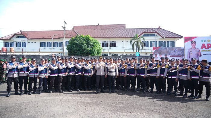 Kapolda Sumsel Pimpin Apel Besar Sabuk Kamtibmas di OKI, Target Zero Karhutla 2026