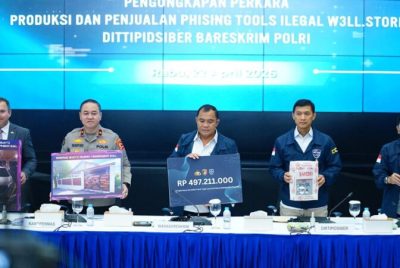 Polri Berhasil Bongkar Jaringan Internasional Penjualan Phishing Tools, Kerugian Capai Rp.350 Miliar