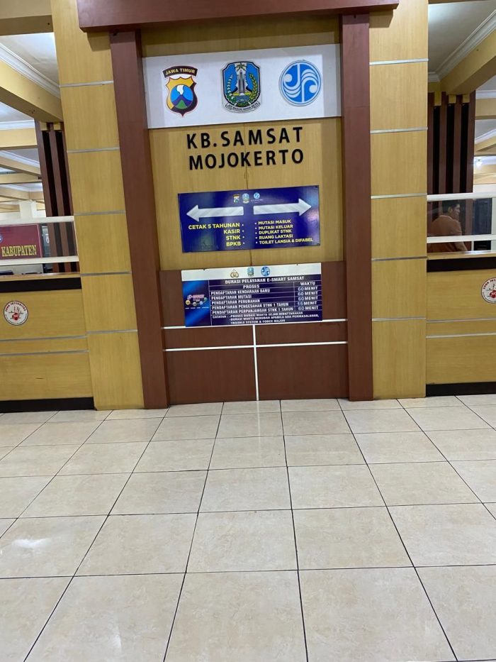 Pelayanan Prima Tanpa Celah: Samsat Mojokerto Kabupaten Hadirkan Standar Baru Kepuasan Publik
