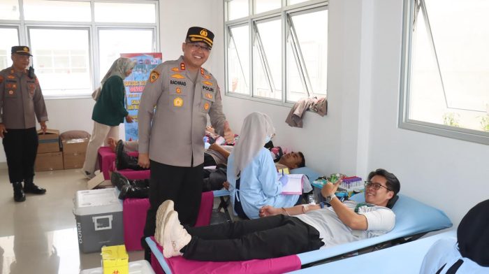 Sambut May Day, Karyawan PT. HAI dan Polres Pekalongan Bersatu Dalam Aksi Donor Darah