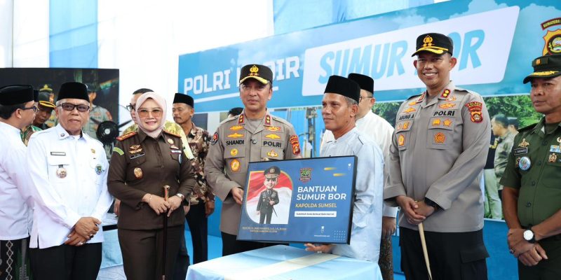 Kapolda Sumsel Resmikan Gedung SPKT dan Luncurkan Program Bakti Sosial di Polres Musi Rawas