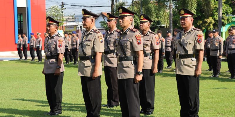 Empat Jabatan Strategis Polres Batang Berganti, Kapolres Tekankan Profesionalitas