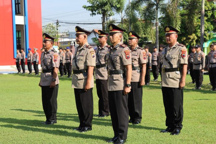 Empat Jabatan Strategis Polres Batang Berganti, Kapolres Tekankan Profesionalitas