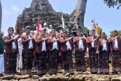 Prosesi Manusuk Sima Dalam Memperingati Hari Jadi Kabupaten Nganjuk ke 1089 Kembali di Gelar
