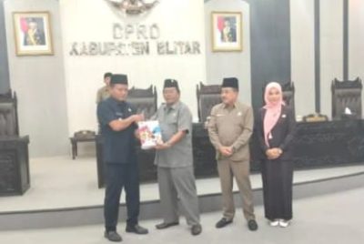 DPRD Kabupaten Blitar Terima LKPJ Bupati Tahun 2025