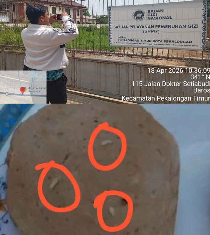 Dugaan Kelalaian SPPG Kalibaros, Menu MBG di Pekalongan Jadi Sorotan