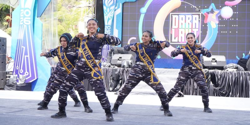 Tim “Dara Laut” Kowal Kodaeral IX Meriahkan Opening Ceremony Salam Fest 2026