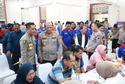 Polda Jatim Gelar MCU Gratis untuk 2.000 Buruh Jelang May Day