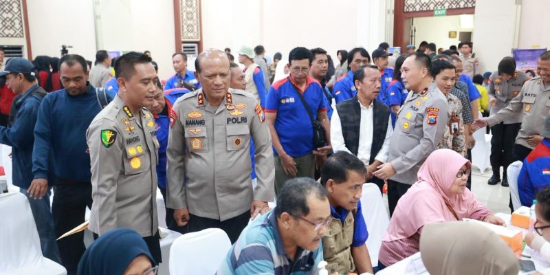 Polda Jatim Gelar MCU Gratis untuk 2.000 Buruh Jelang May Day
