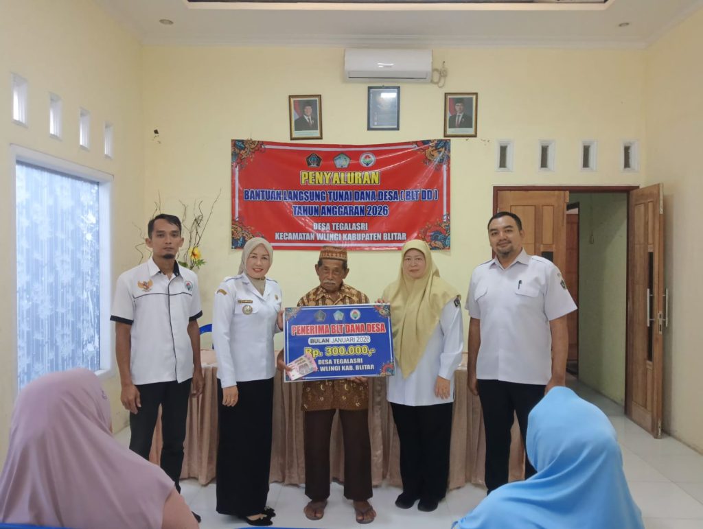 Pemerintah Desa Tegalasri Salurkan BLT Dana Desa Tahap Awal Tahun 2024, Ringankan Beban Ekonomi Warga