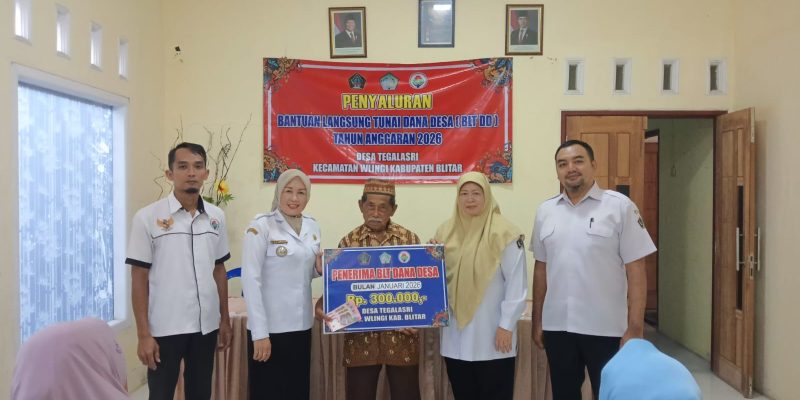 Pemerintah Desa Tegalasri Salurkan BLT Dana Desa Tahap Awal Tahun 2024, Ringankan Beban Ekonomi Warga